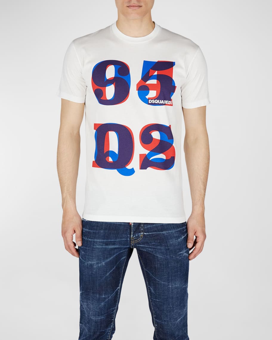 Round-neck T-shirt with DG Monogram print in Multicolor