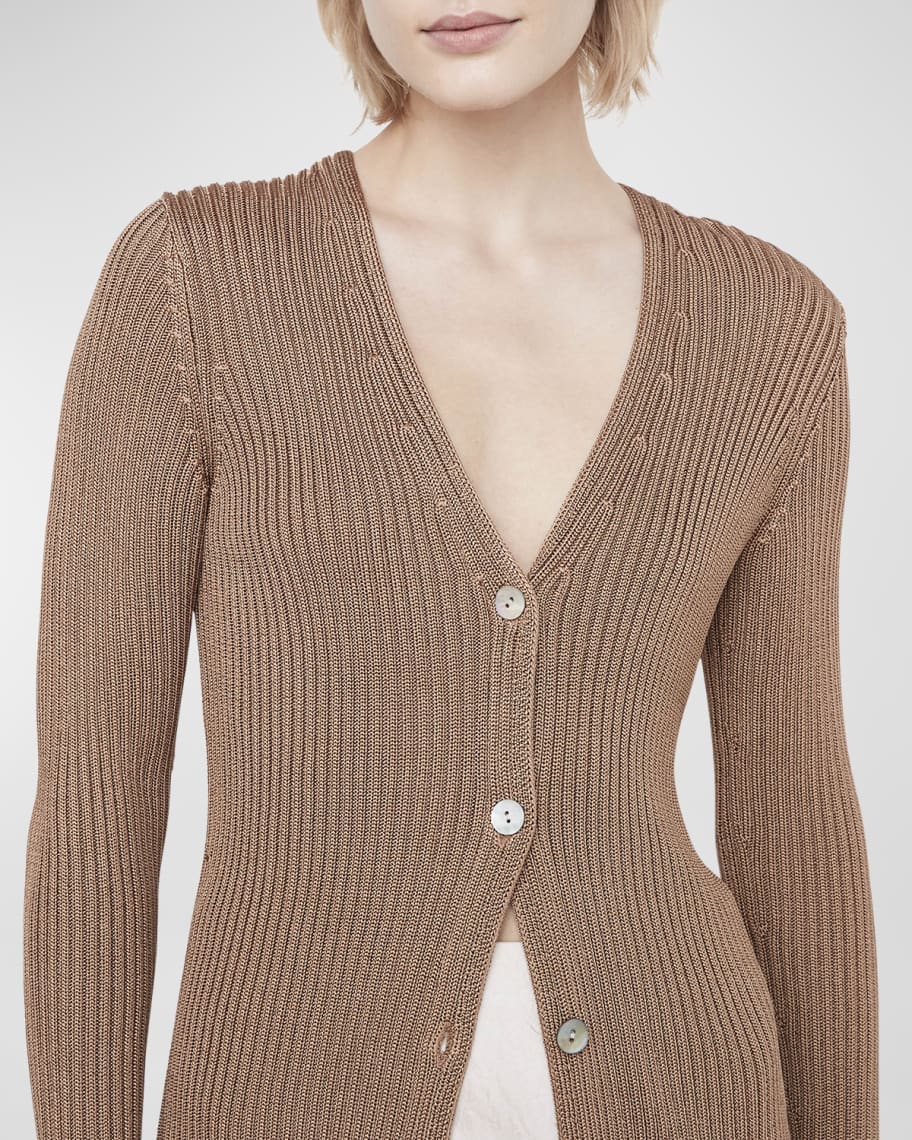 Vince ribbed cardigan online