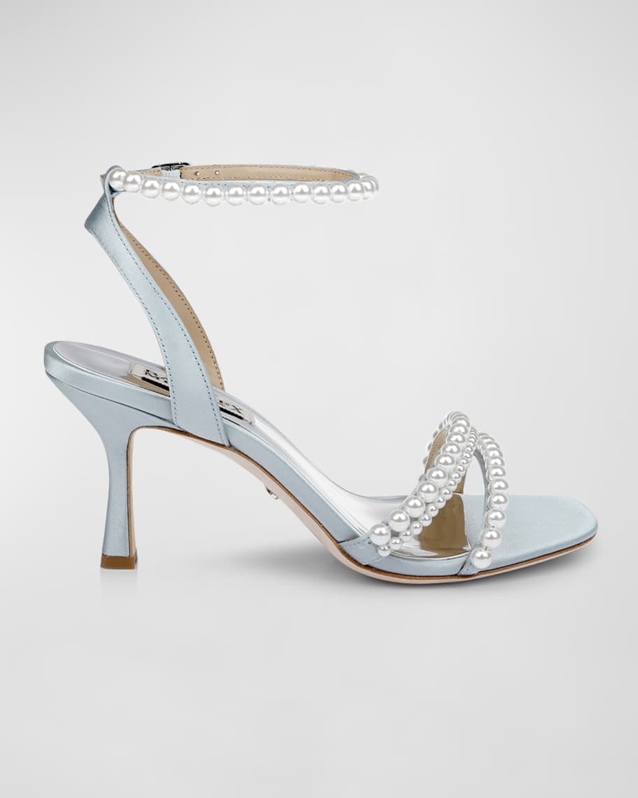 Badgley mischka galia embellished sandal best sale