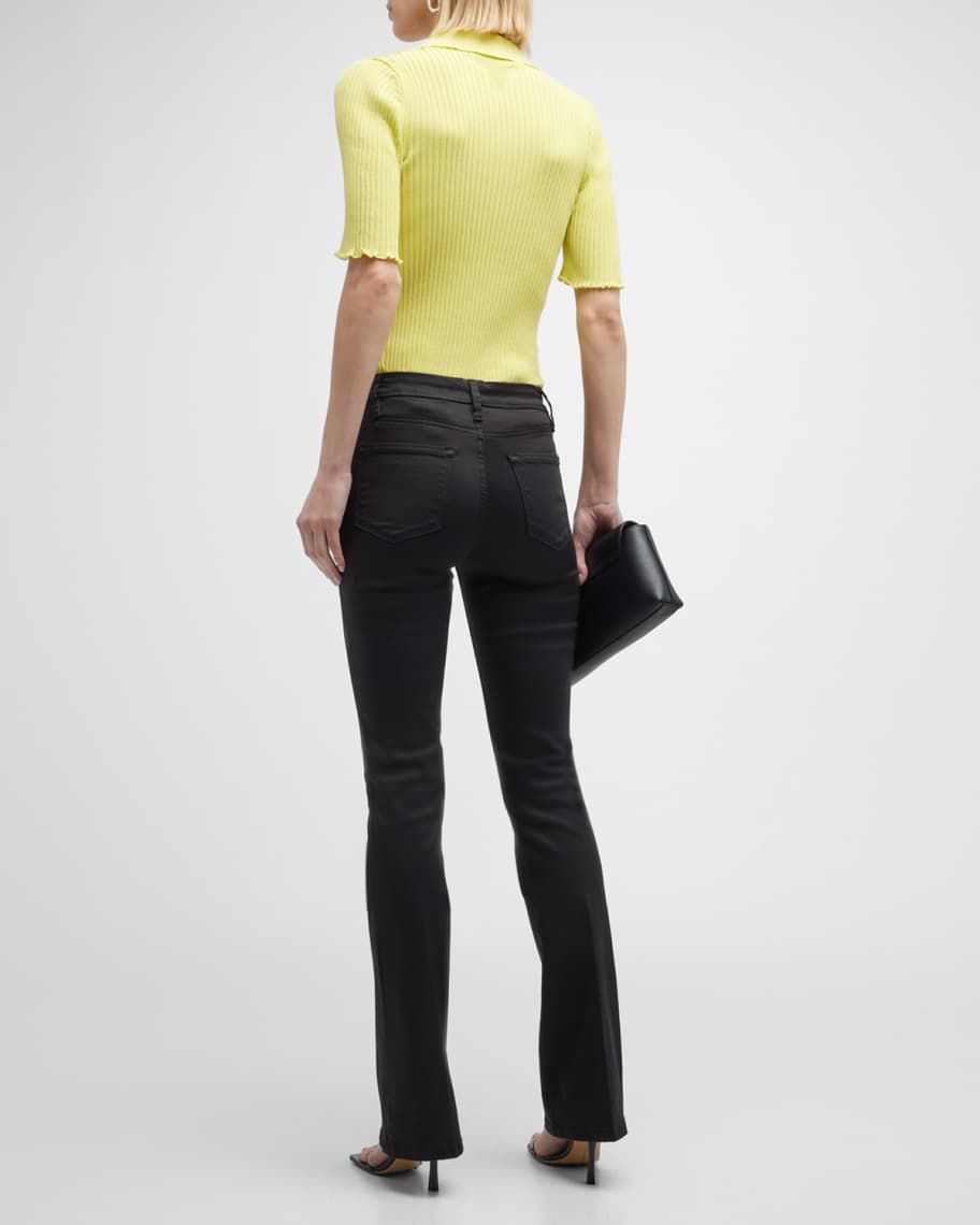 Image 3 of 6: Le Mini Boot High Rise Jeans