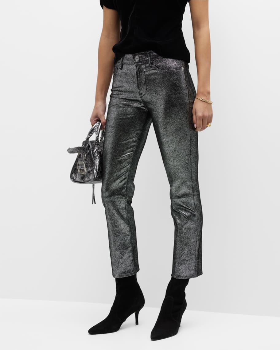 Frame leather jeans sale