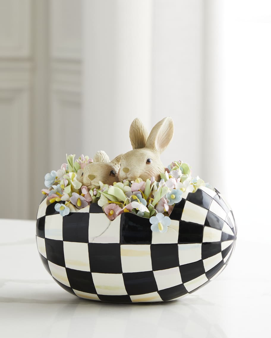 MacKenzieChilds Courtly Peekaboo Egg Neiman Marcus