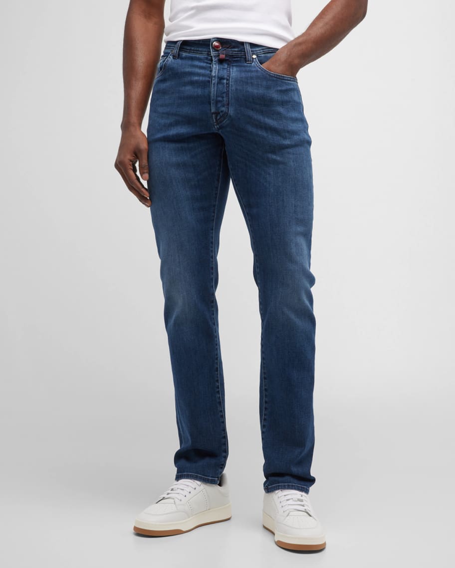Jacob Cohen Men's Stretch Denim Slim Fit Jeans | Neiman Marcus