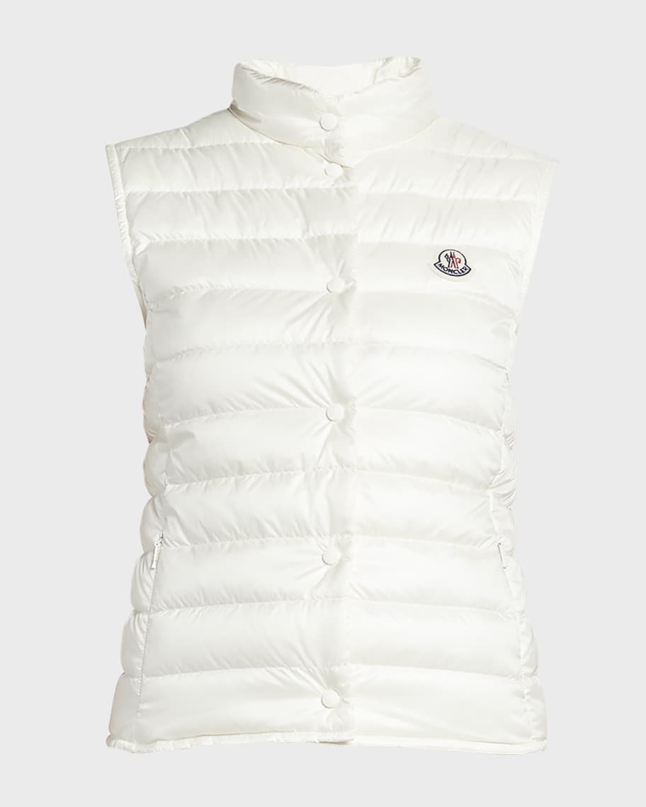 関税込 MONCLER | LIANE DOWN GILET vest J20931A1020053048458 Auth MONCLER LIANE Light Down Puffer Gilet Vest Jacket
