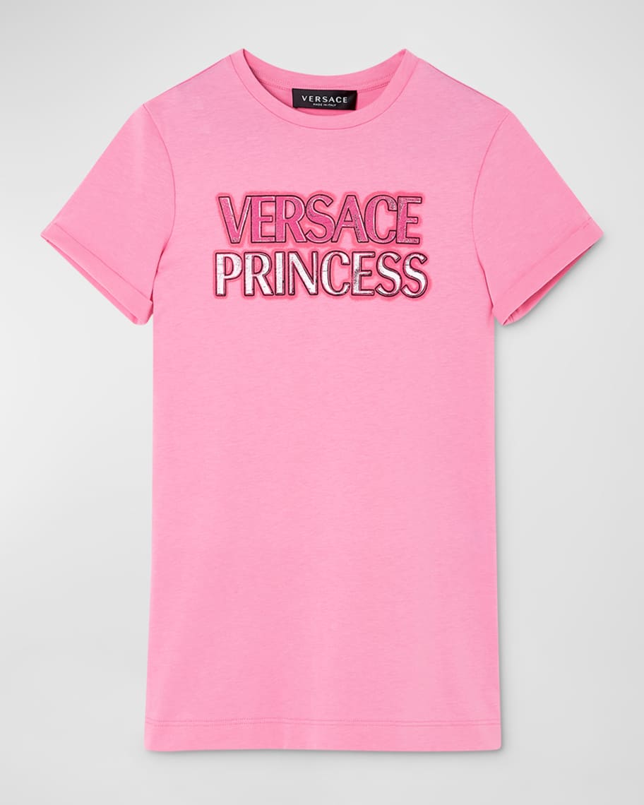 Girl's Versace Princess Graphic Dress, Size 8-14 | Neiman