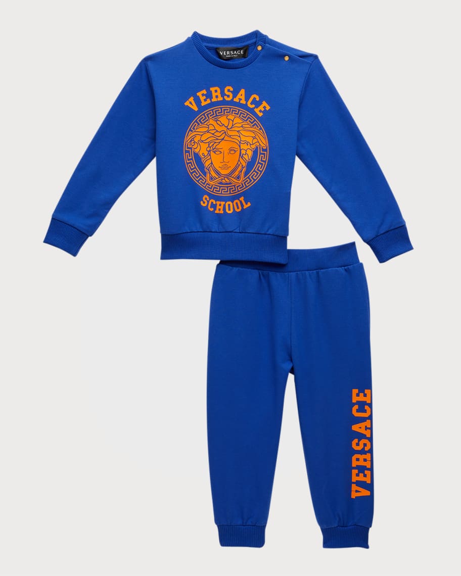 Versace tracksuit boys discount
