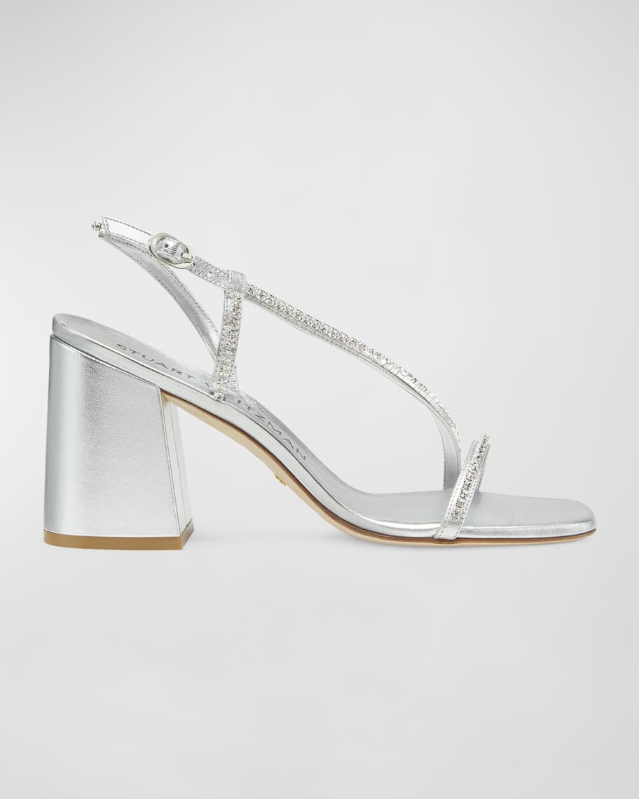 Stuart weitzman crystal sandals deals