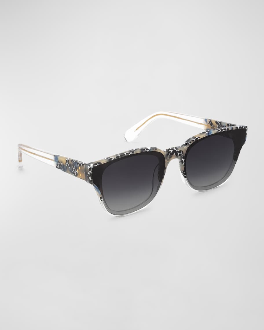 KREWE ster MixedMedia Sunglasses Neiman Marcus