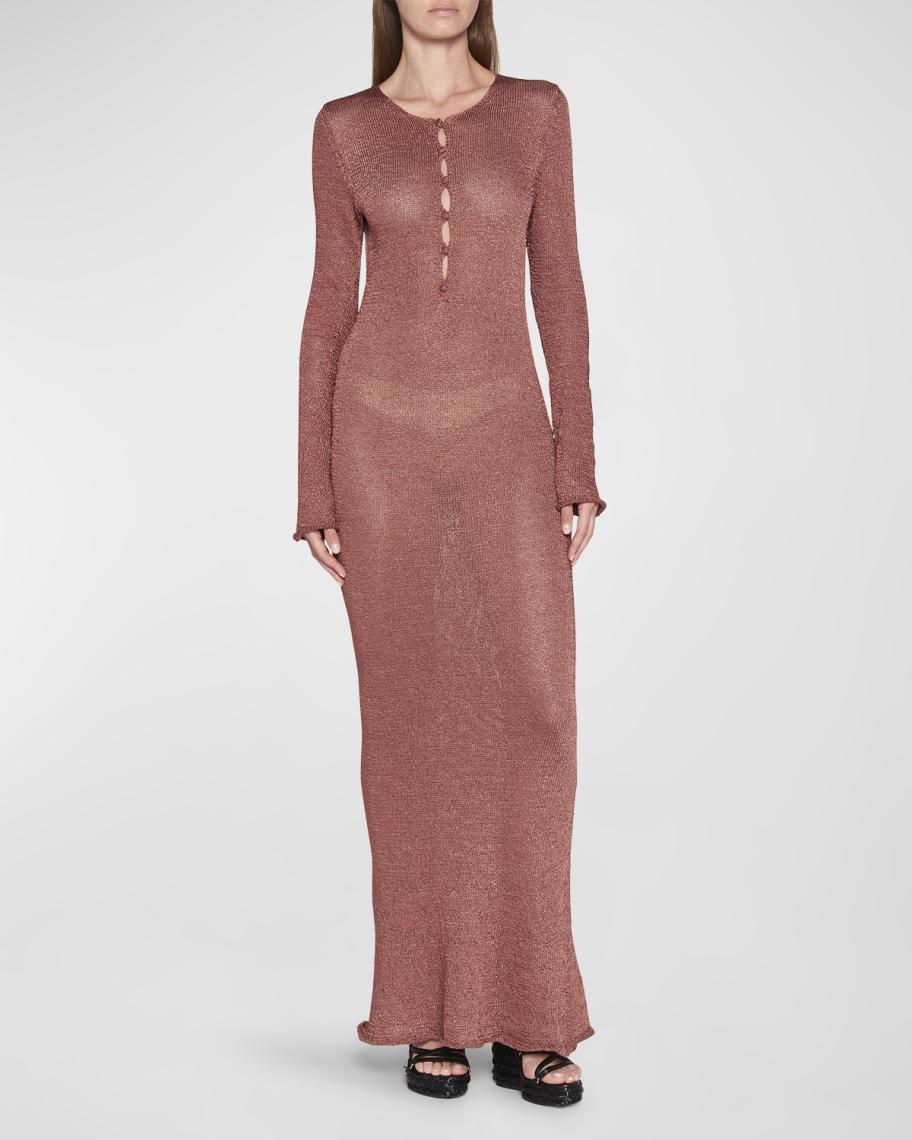 Bianca Long Dress - Raffia