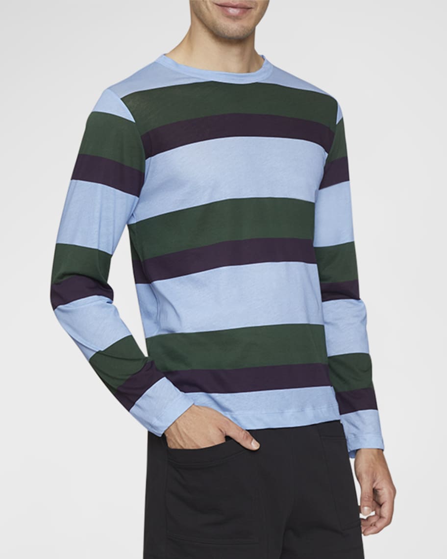 Louis Vuitton Rainbow Monogram Short-Sleeved Denim Shirt Indigo Blue for Men