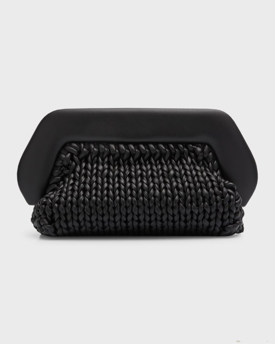 Themoire Clutch Bios In Suede Tmfw25bsue109 Ebony