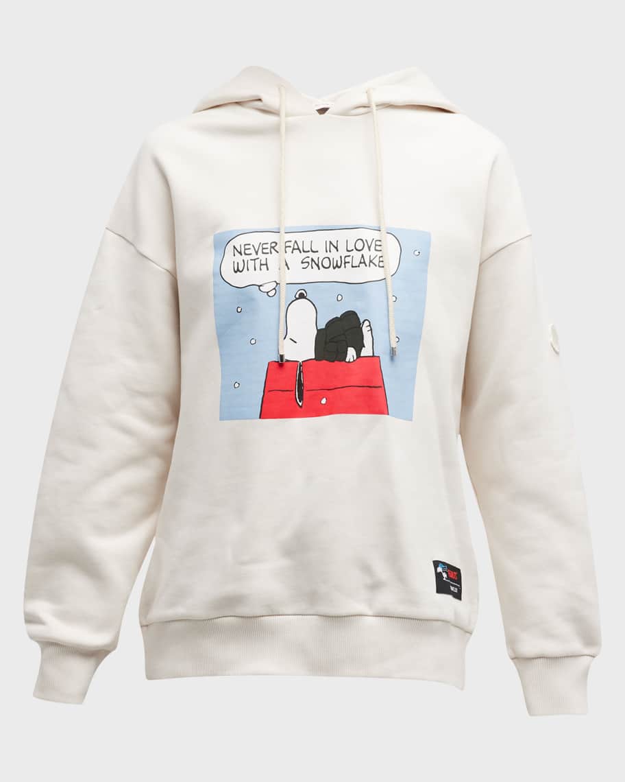 MONCLER X PEANUTS コラボコットン Tシャツ Moncler Peanuts-print Cotton T-shirt | White | FARFETCH