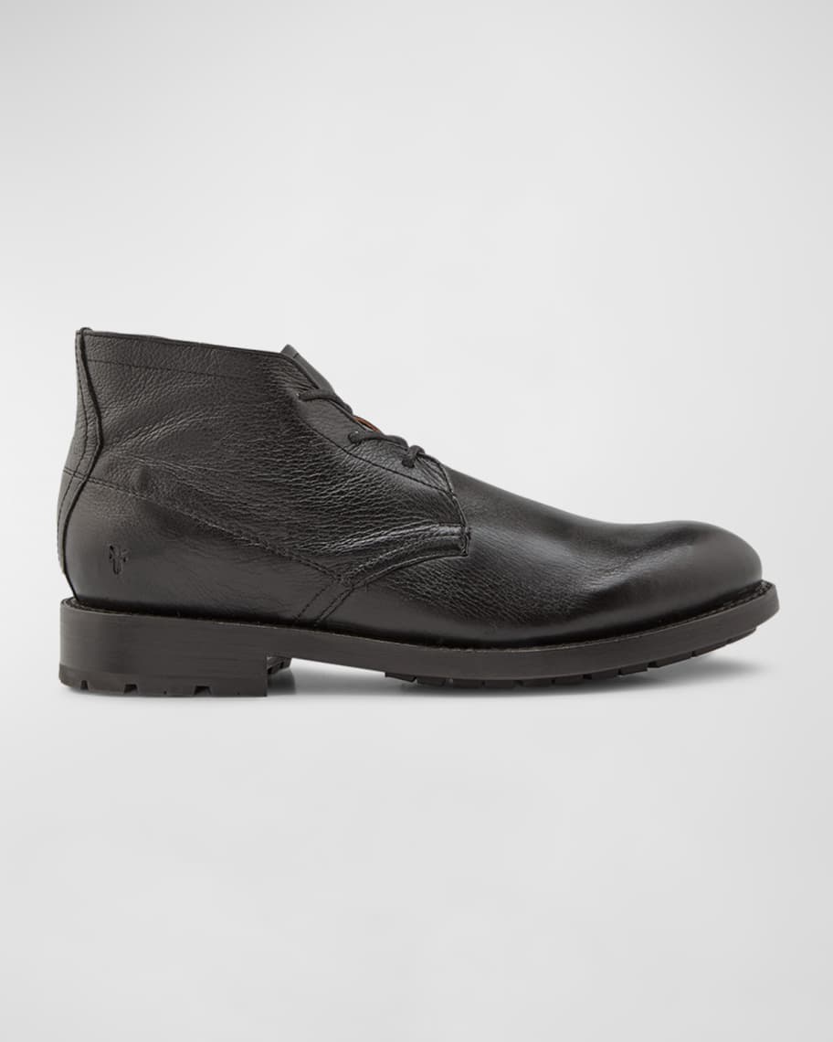 Frye Men's Bowery Leather Chukka Boots | Neiman Marcus