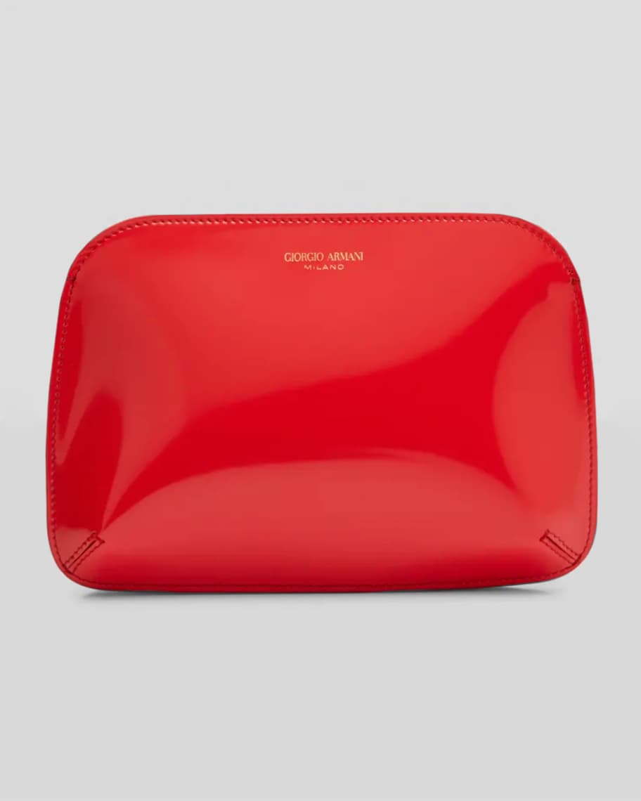 Giorgio armani red clutch shop