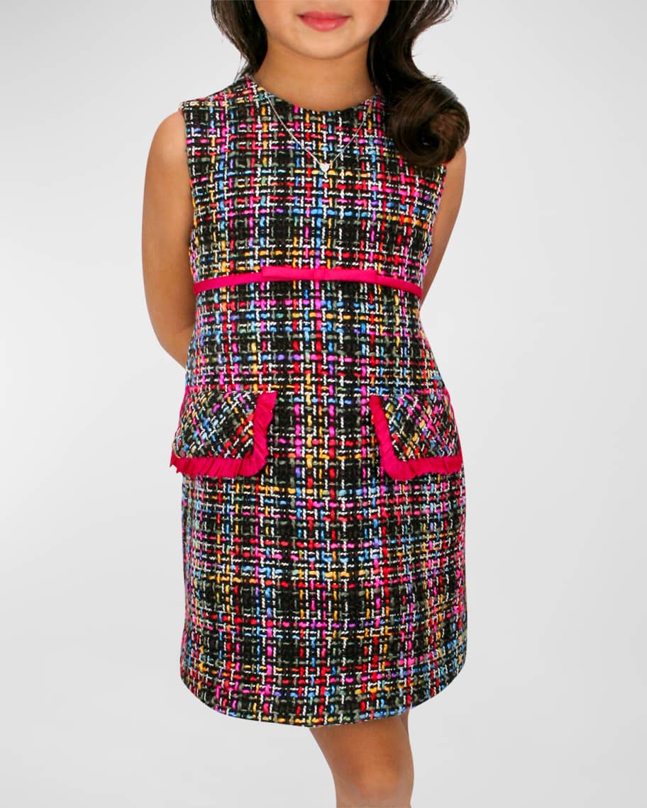 Ladies tweed dress best sale