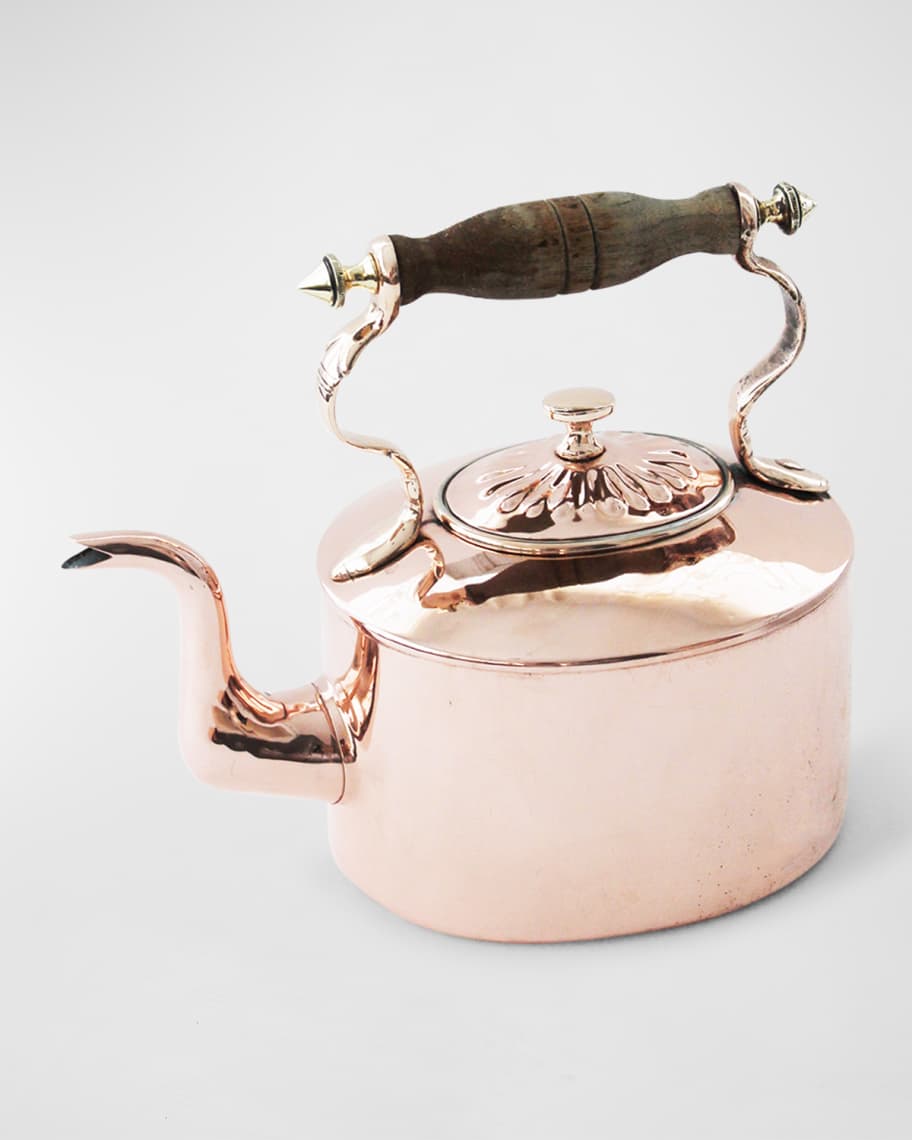 Coppermill Kitchen English Tea Kettle with Handle Neiman Marcus