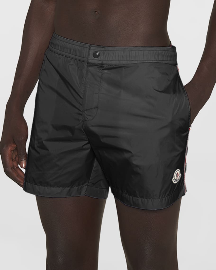 Moncler Men's Signature Swim Shorts | Neiman Marcus