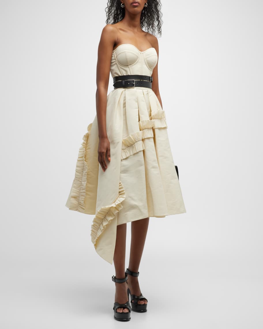 Alexander mcqueen corset dress on sale