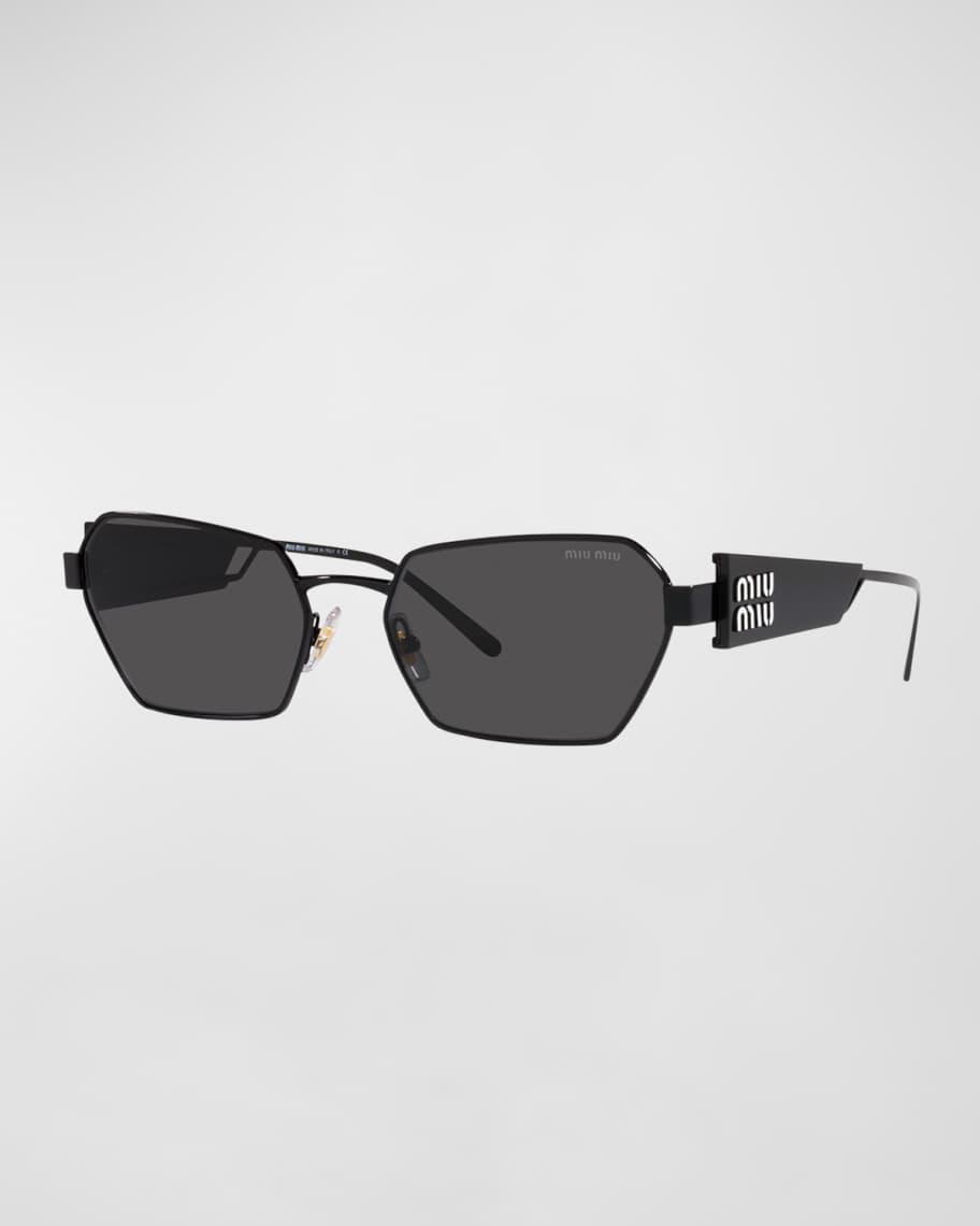 Miu Miu Metal Aviator Sunglasses | Neiman Marcus