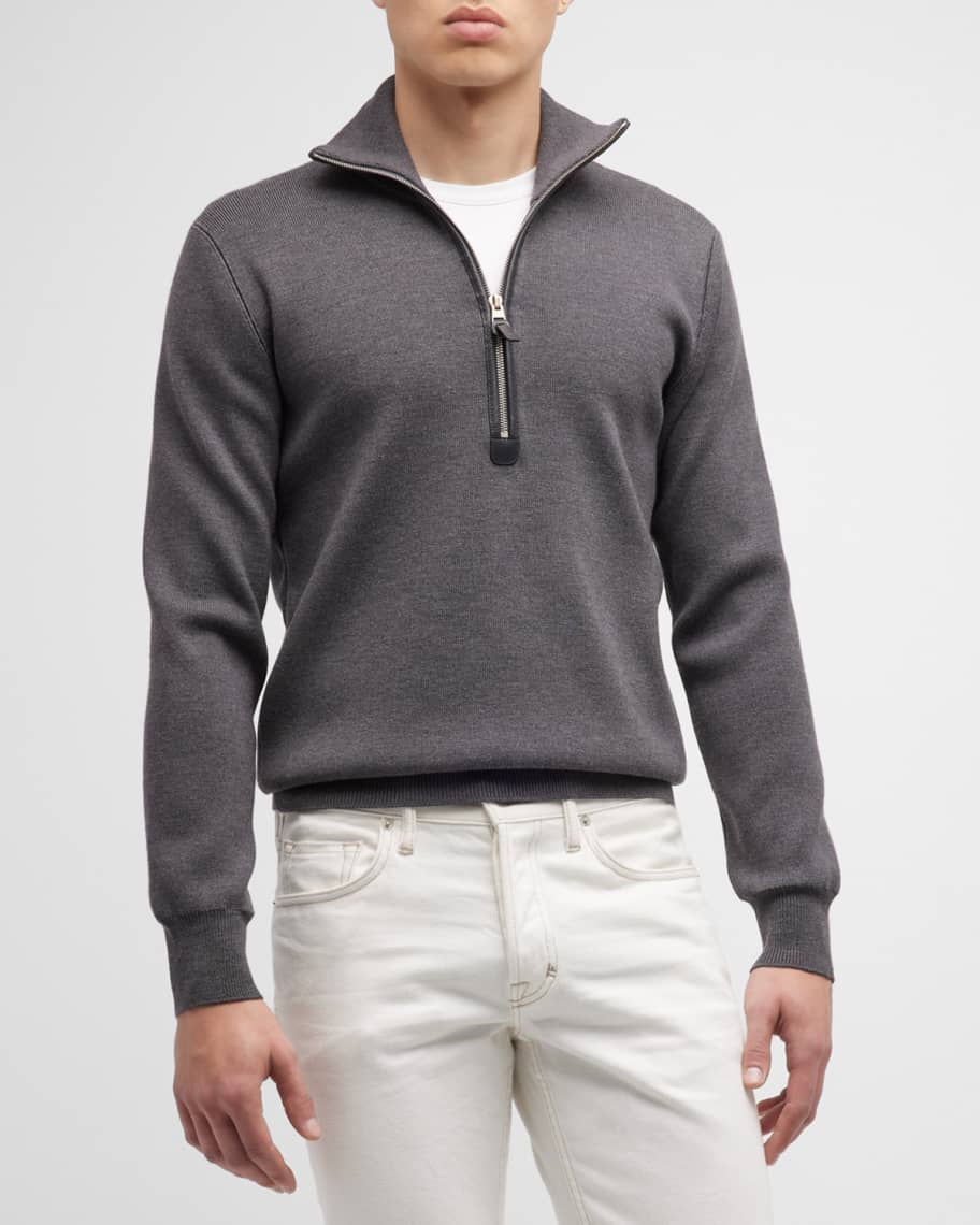 TOM FORD グレー クロップドニット Cashmere sweater in grey - Tom Ford | Mytheresa
