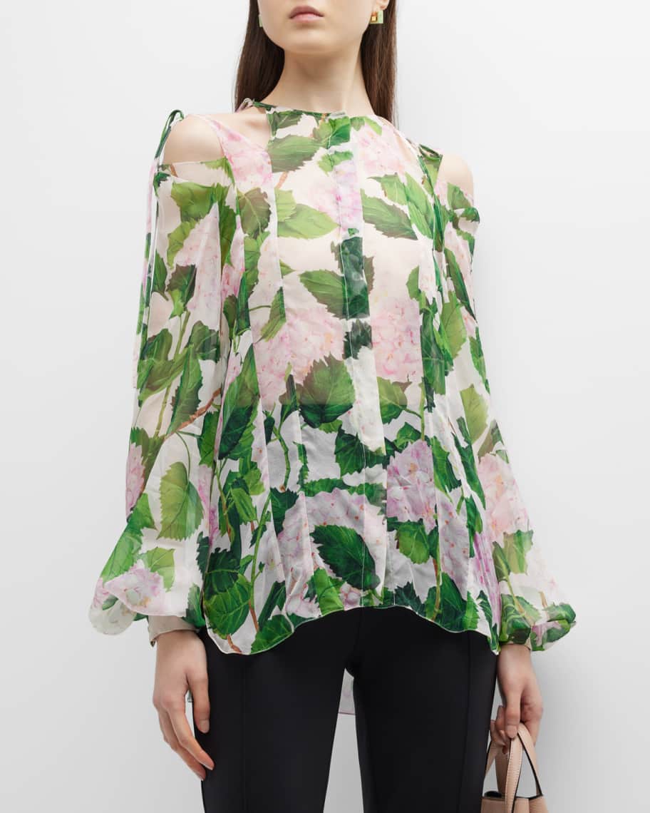 Owen Blouse Hydrangea main image 0