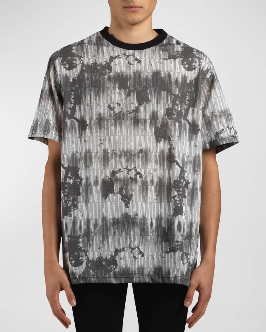 Amiri Men's Floral Logo T-Shirt - Bergdorf Goodman