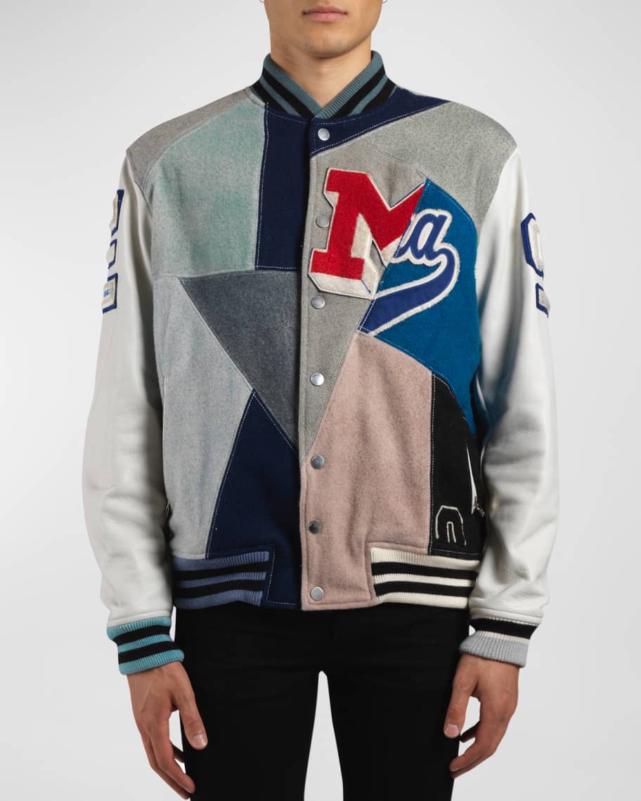 Gucci Boys' Interlocking G Logo Varsity Jacket