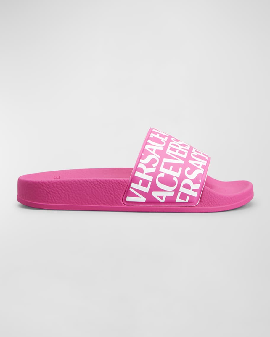 Versace Fabric Sandal in Pink
