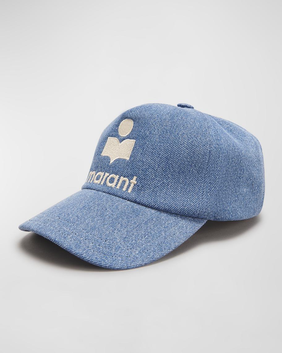 Isabel Marant Tyron Denim Baseball Cap | Neiman Marcus