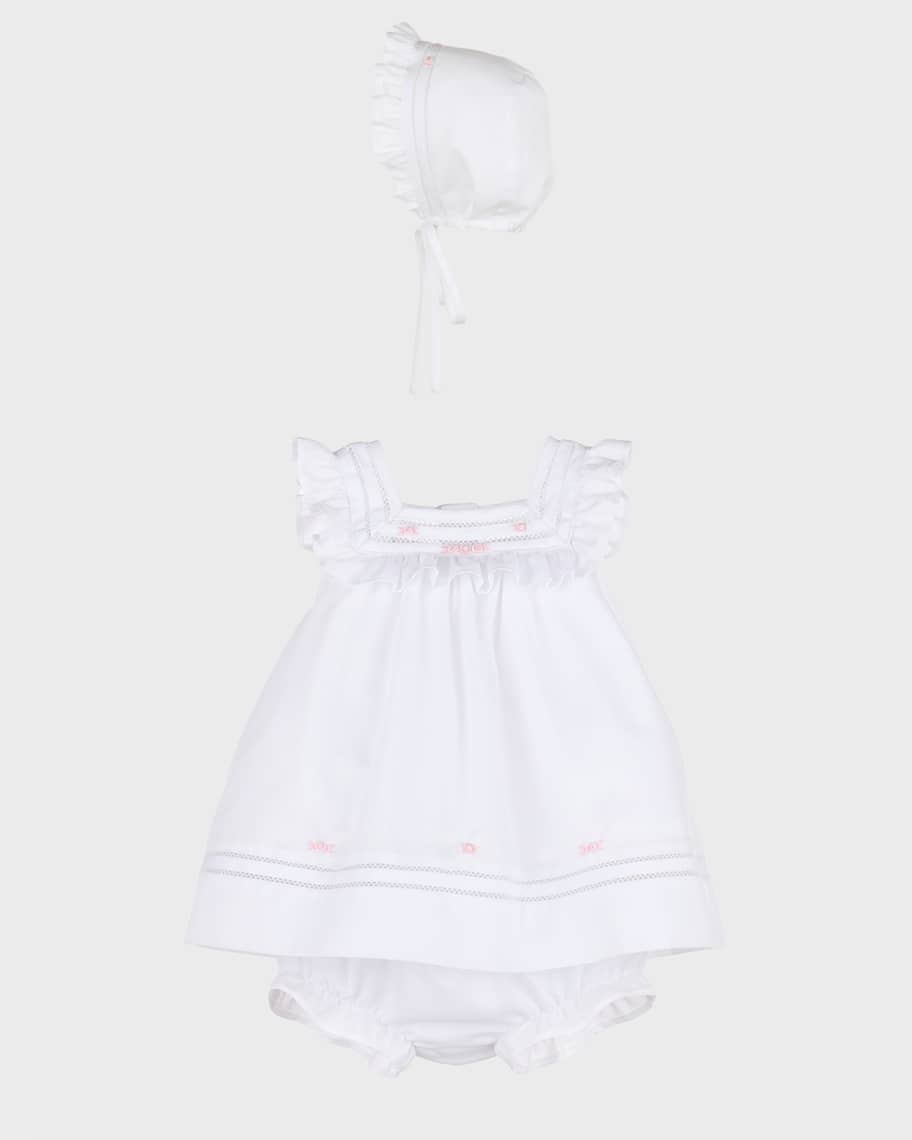 Green Stripe Short Set by Luli & Me main image 0