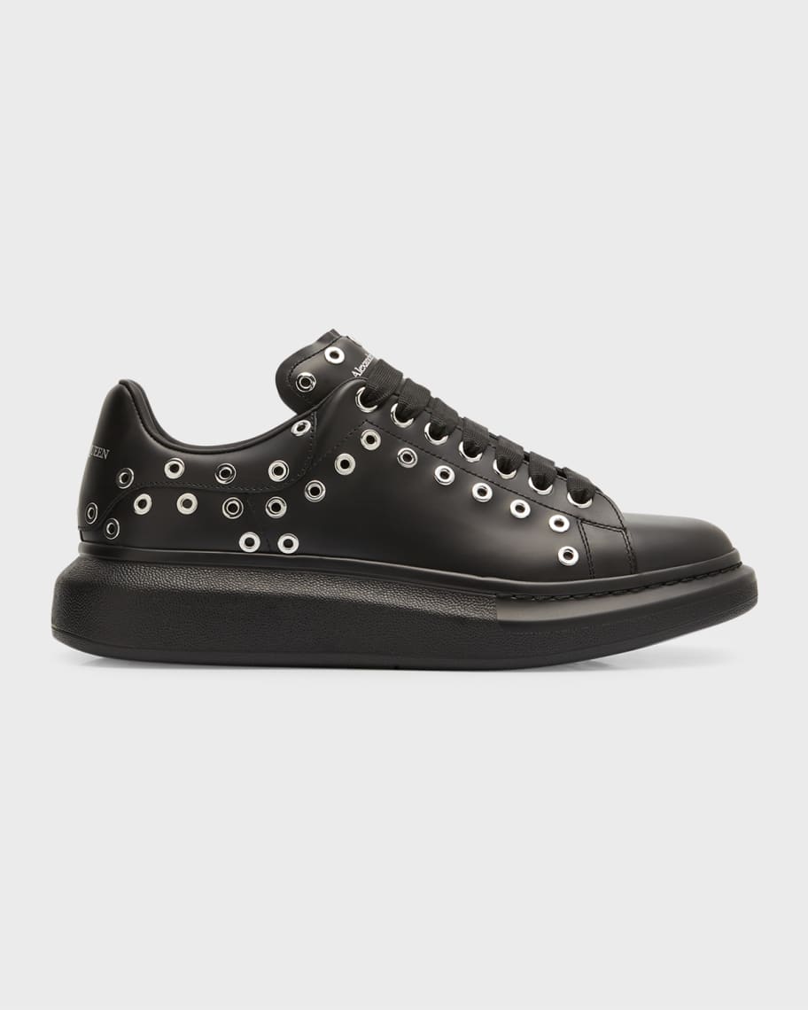 Alexander McQueen Men's Oversized Larry Eyelet LowTop Sneakers