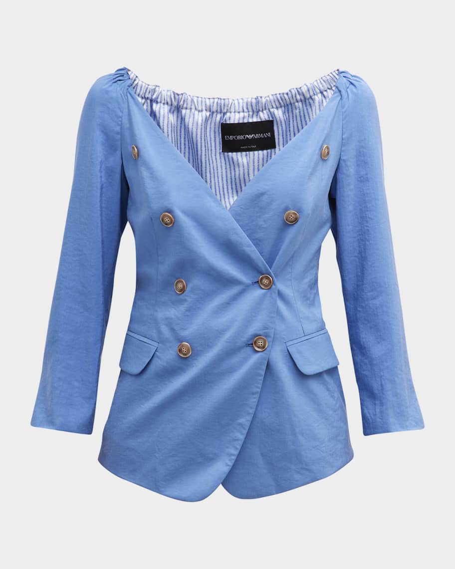 Louren no collar jacket ノーカラージャケット ローレン-