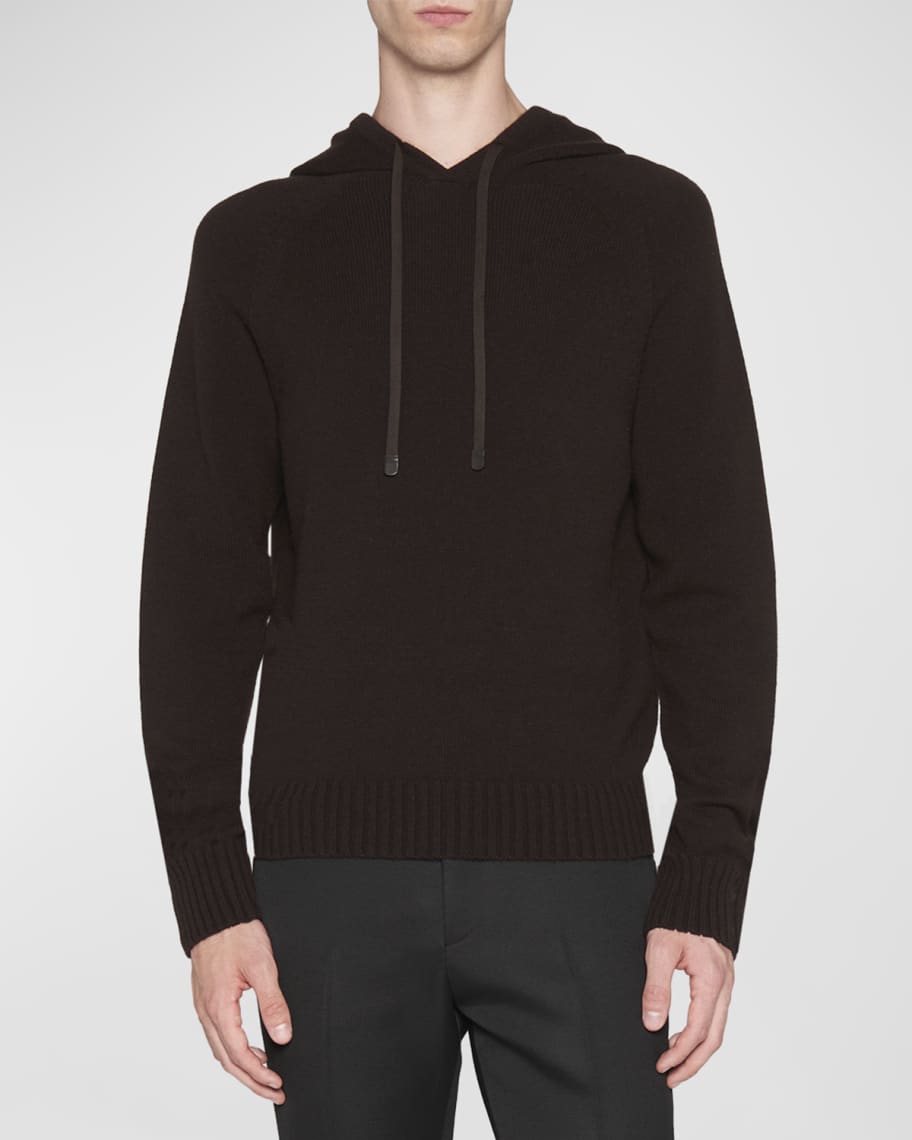 TOM FORD Men's Seamless Cashmere Hoodie | Neiman Marcus
