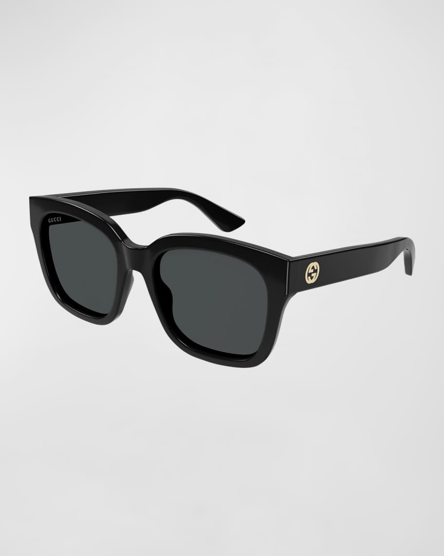 Gucci Interlocking Gg Acetate Cat Eye Sunglasses Neiman Marcus