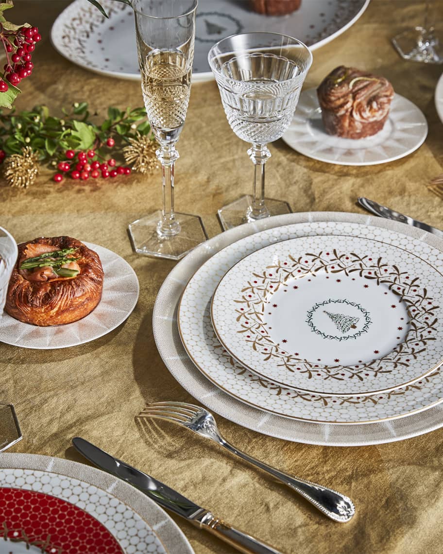 Fourchettes à Apéritif Neiman Marcus – Lot De 4, Neuves, Motif Noël/vacances