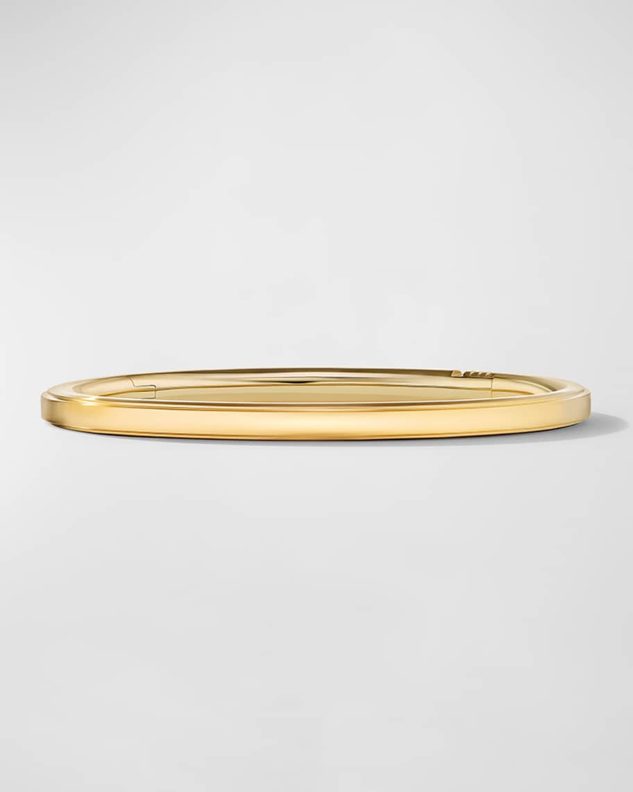 David Yurman Men's Streamline Bangle Bracelet in 18K Gold