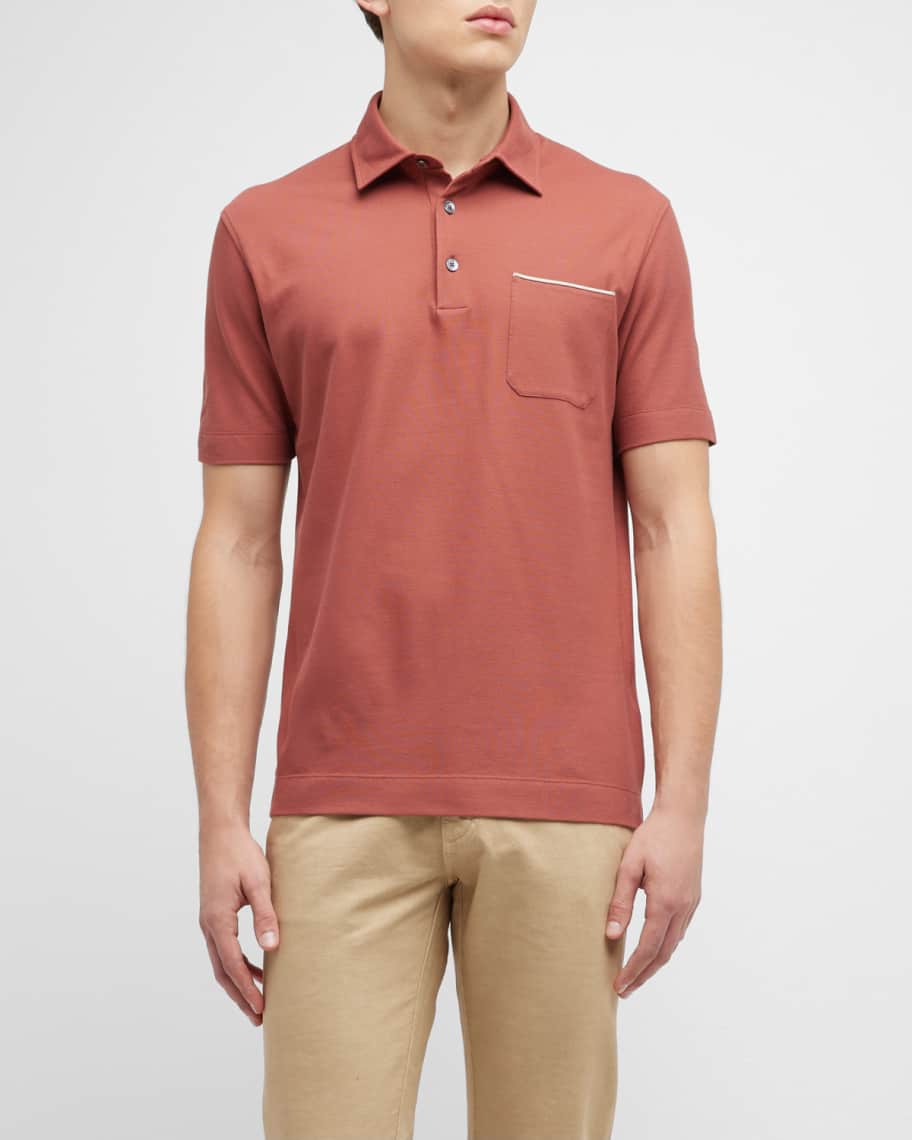 Zegna - Man - Grey - Polo Shirt