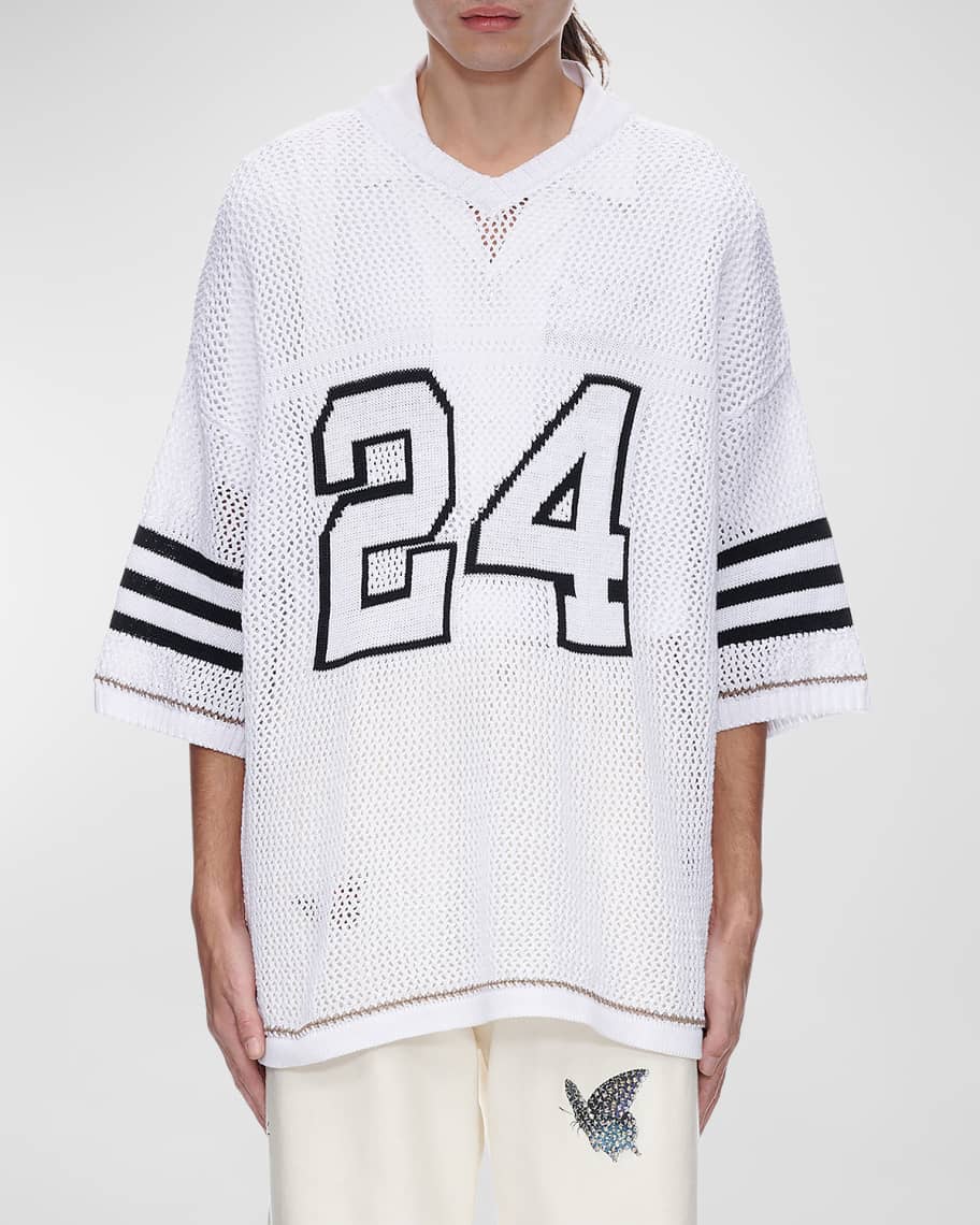 NAHMIAS Men's 24 Knit Football Jersey Neiman Marcus