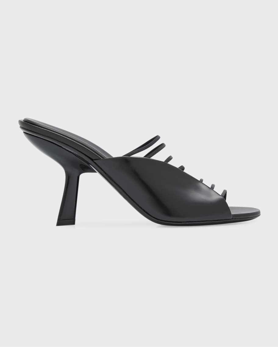 Rex black best sale knot mules