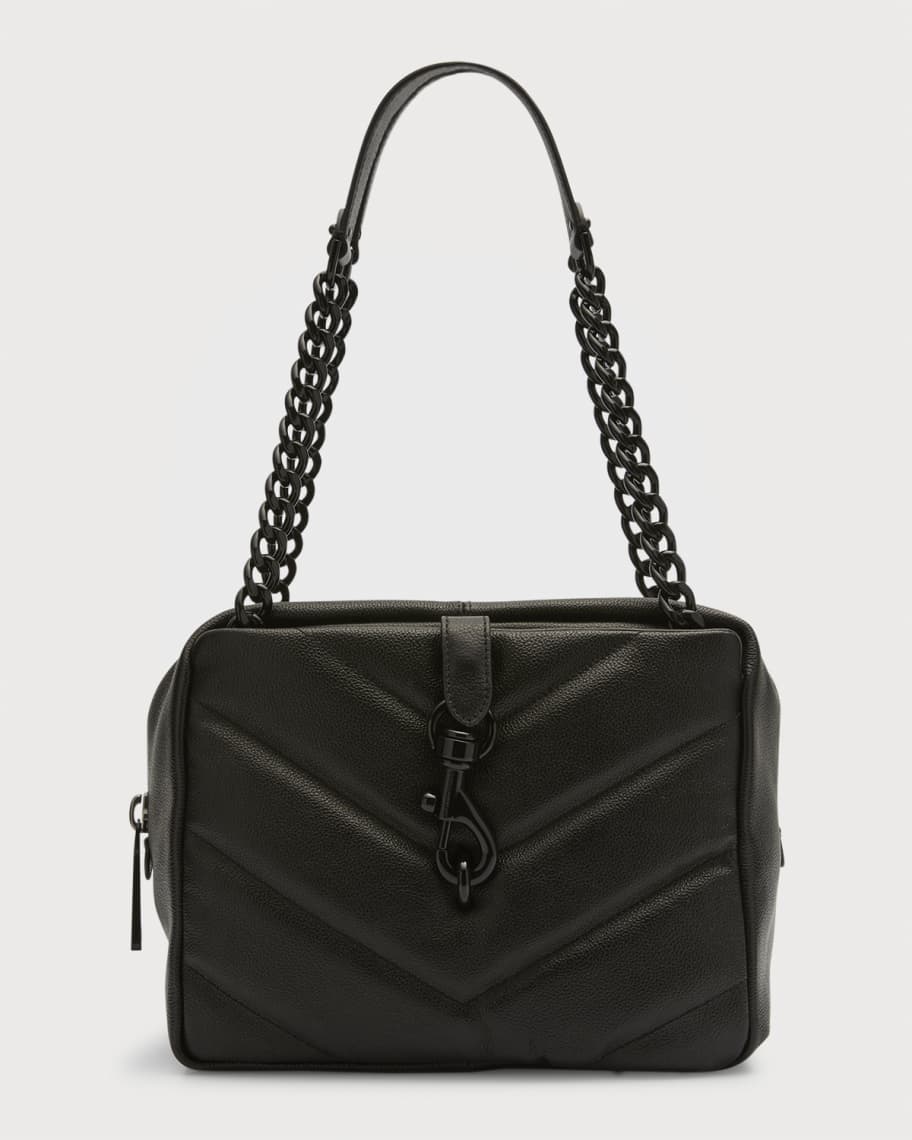 Rebecca Minkoff Edie Maxi Zip Leather Shoulder Bag Neiman Marcus