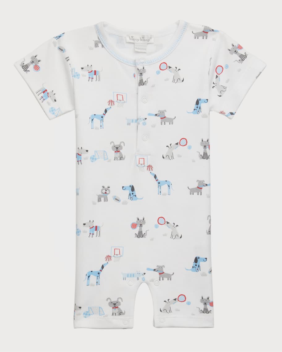 Kissy Kissy Boy's Sporty Pups Playsuit, Size 3M24M Neiman Marcus