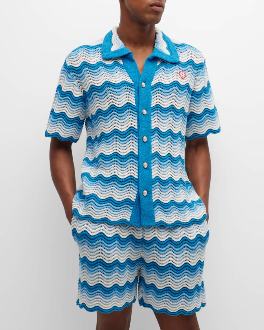 Casablanca top knit shirt