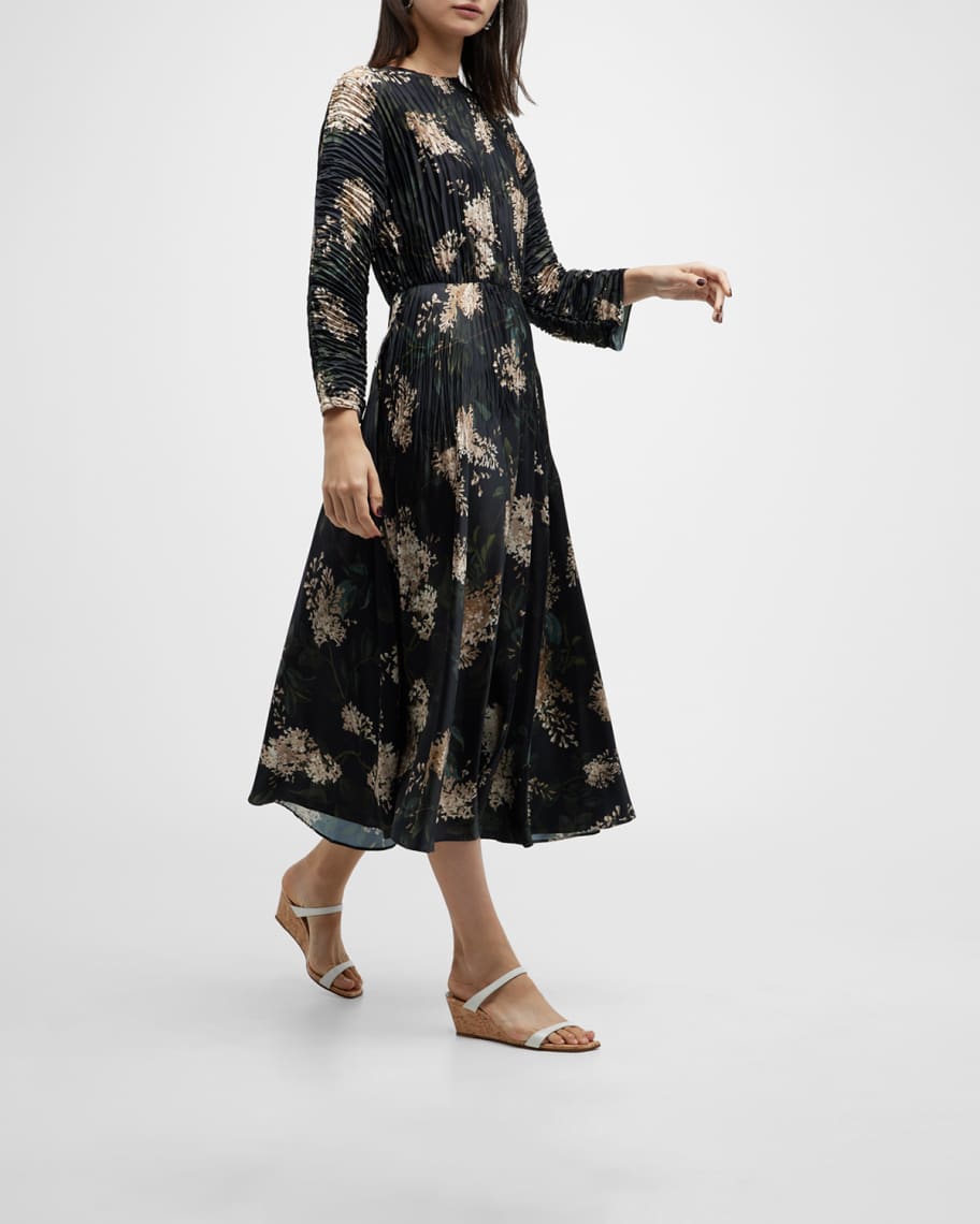 Image 2 of 6: Aleena Cork Wedge Slide Sandals