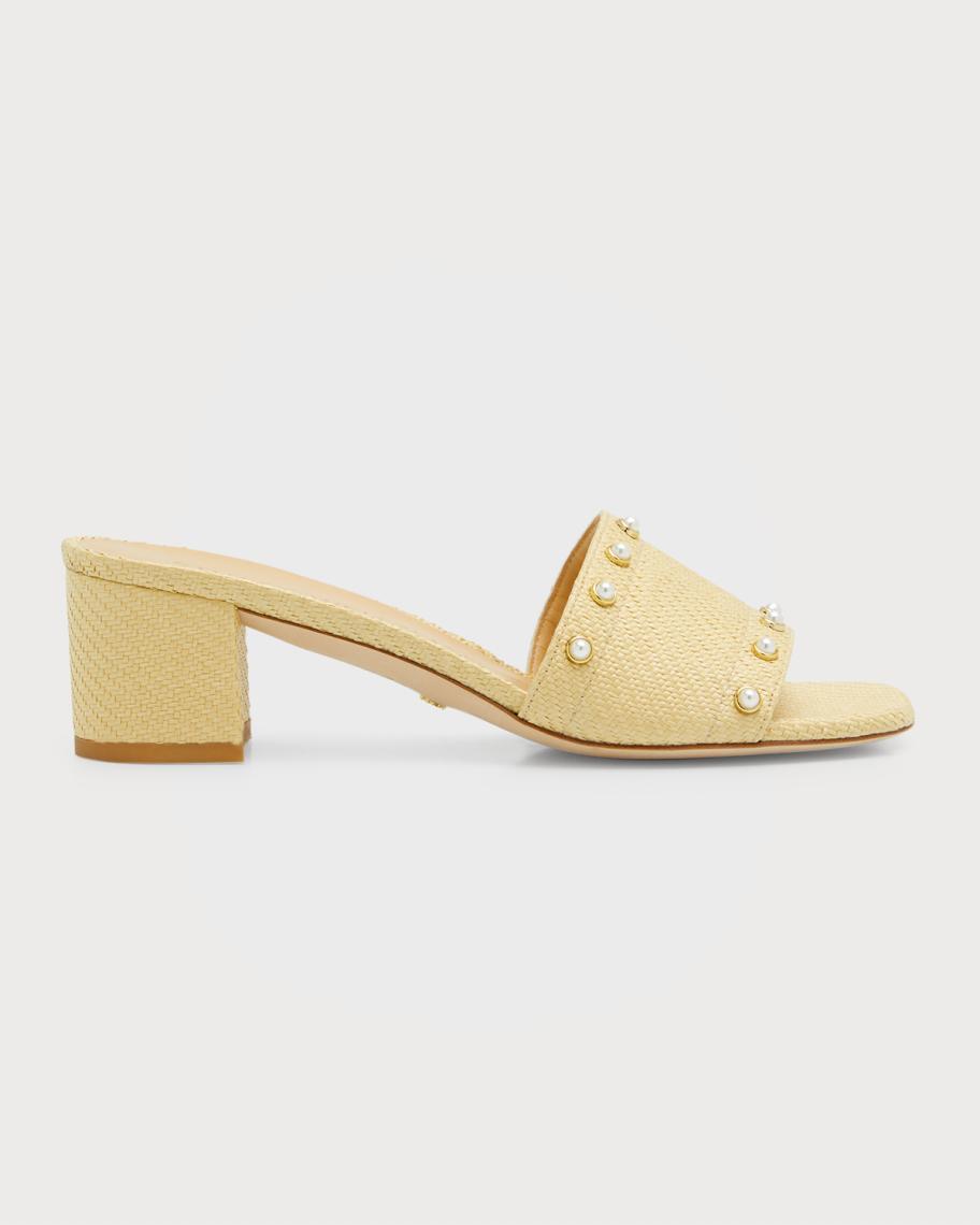stuart weitzman piper mule