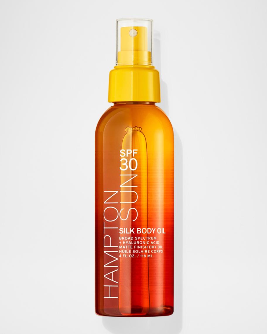 Hampton Sun SPF 30 Silk Body Oil, 4 oz. | Neiman Marcus