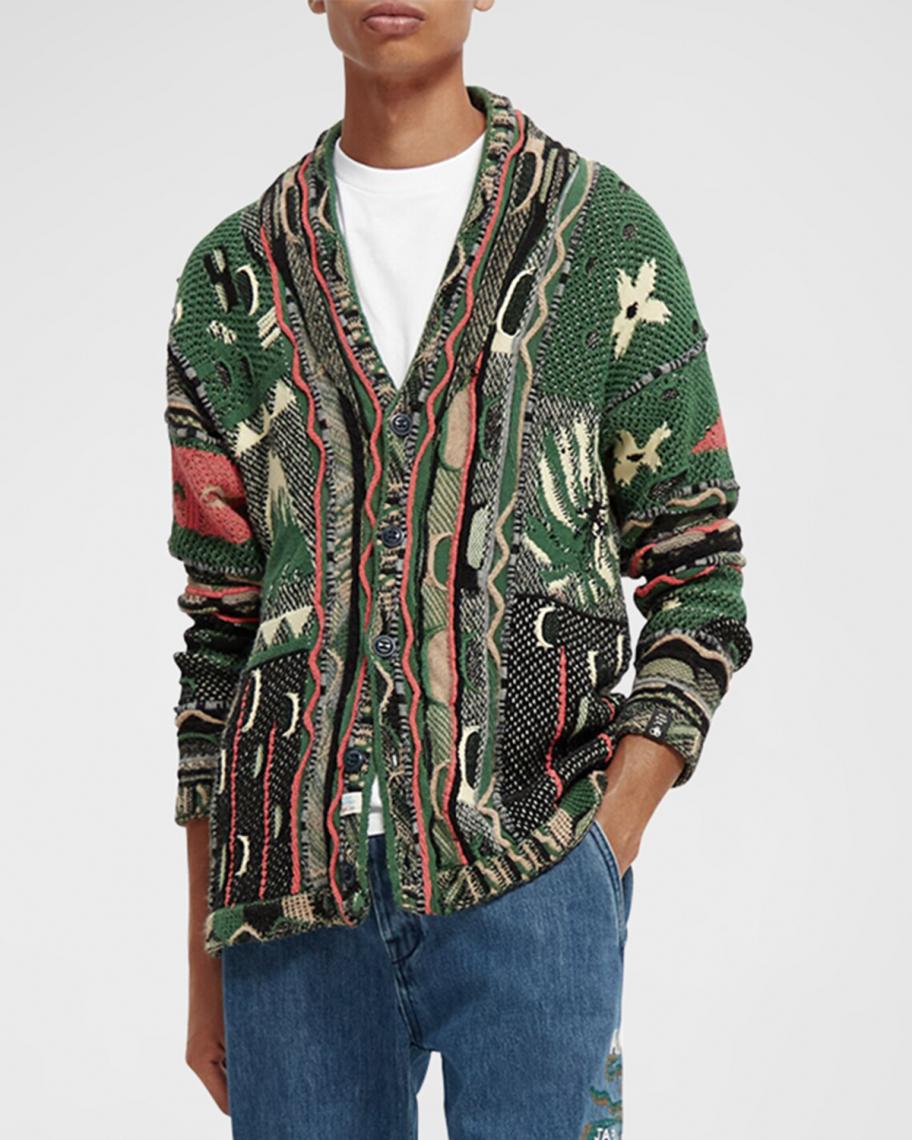 SCOTCH & SODA - 新品　未使用　Scoth&soda カシミヤセーター Scotch & Soda Men's Sakura Cardigan Sweater | Neiman Marcus