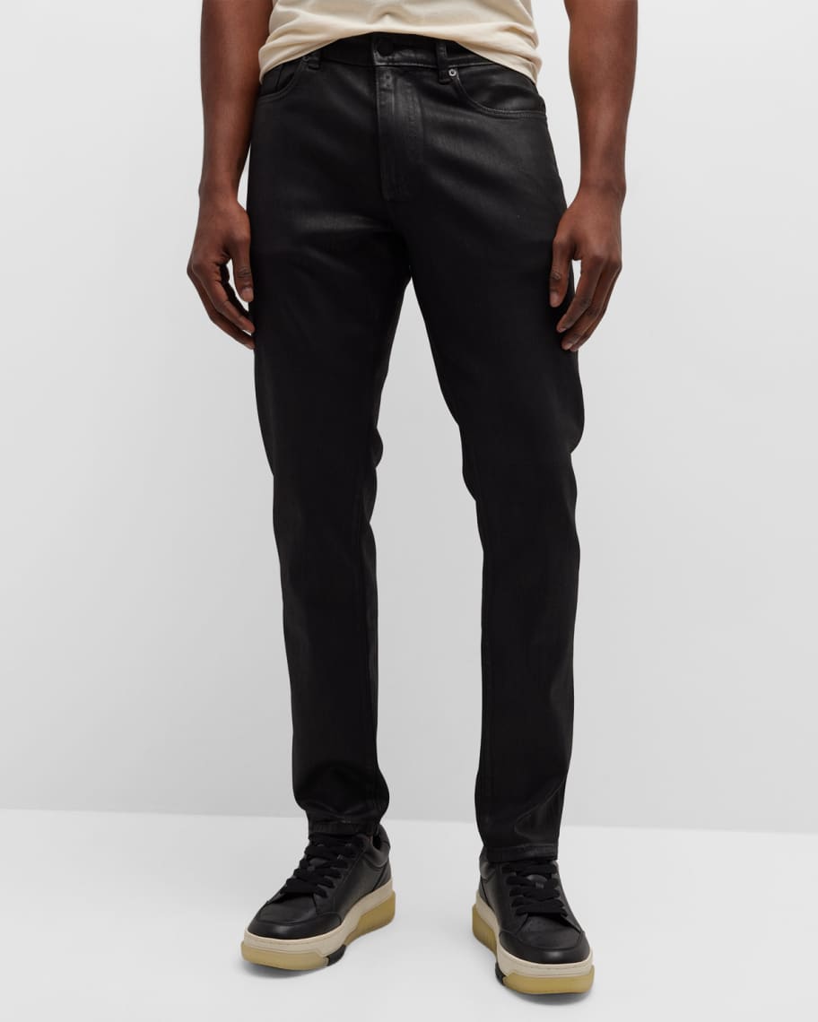 DL 1961 Men's Theo Coated Tapered Jeans | Neiman Marcus