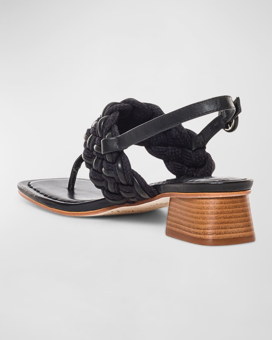 Image 2 of 4: Johanna Leather Sandals