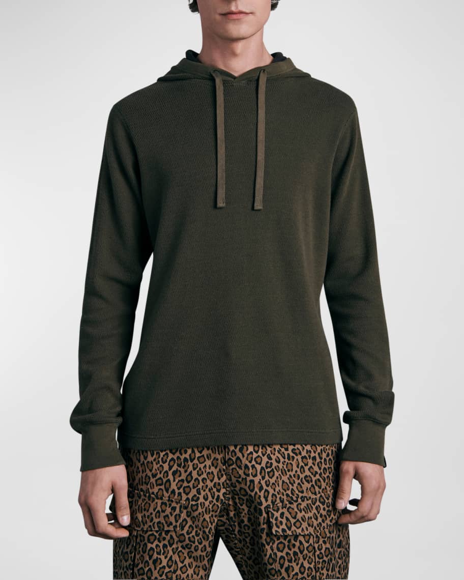 Rag and store bone waffle hoodie