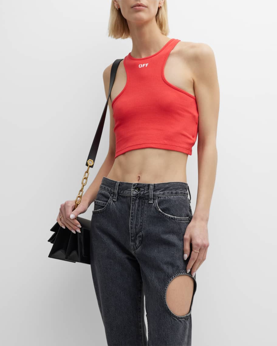 Off white deals rowing crop top